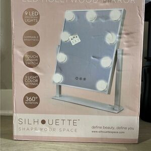 Silhouette Vanity Mirror with LED Lights